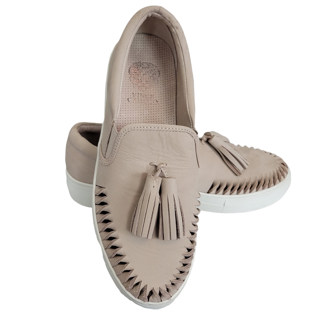 Vince Camuto Kayleena Leather Tassel Loafers in 9M